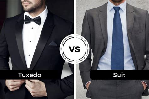 difference between coat and tuxedo.